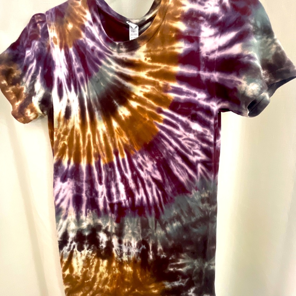 Vintage American Apparel Tie Dye Tee XS/S super soft n crisp! 🖤
